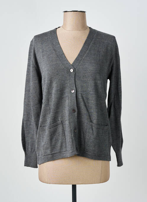 Vestă cu mâneci lungi gri I.ODENA femeie