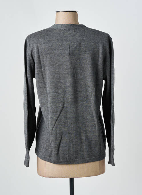 Vestă cu mâneci lungi gri I.ODENA femeie