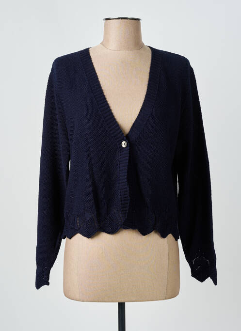 Vestă cu mâneci lungi albastru I.ODENA femeie