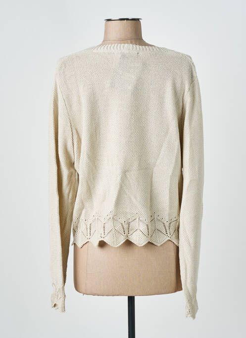 Vestă cu mâneci lungi bej I.ODENA femeie