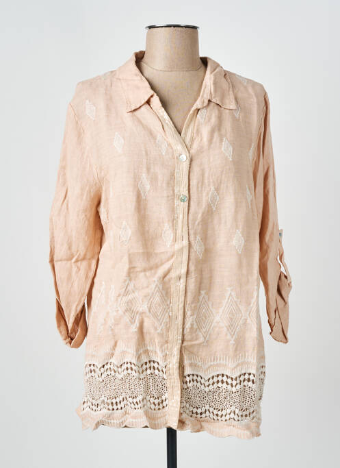 Cămașă roz COULEURS DU TEMPS femeie