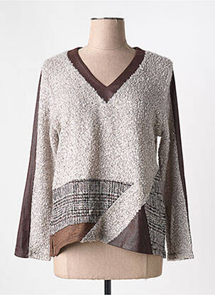 Pulover maro MERI & ESCA femeie