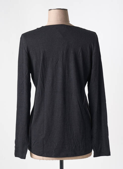 Top croială cambrată mâneci lungi gri MERI & ESCA femme