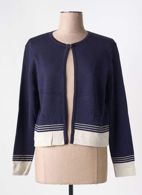 Vestă cu mâneci lungi albastru I.ODENA femeie