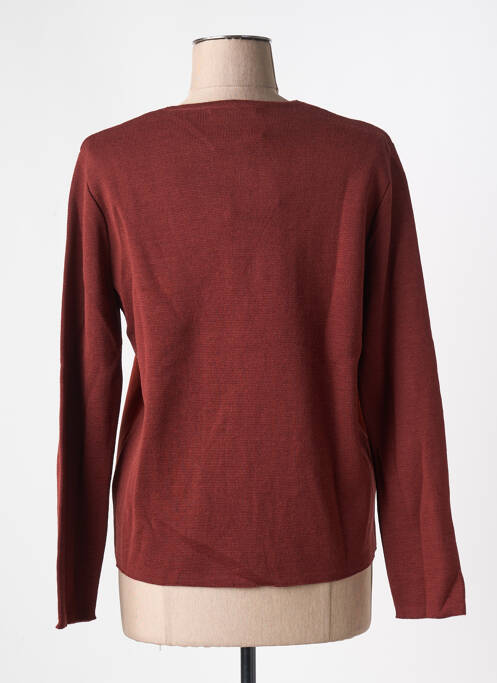 Vestă cu mâneci lungi maro I.ODENA femeie