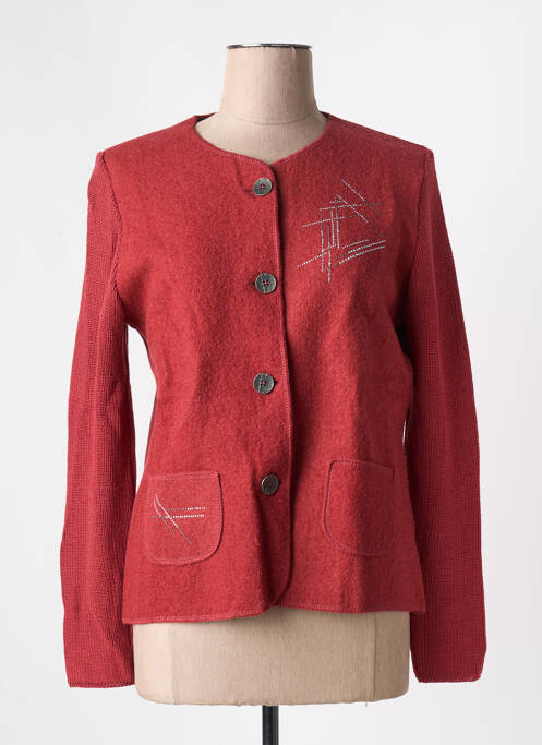 Vestă cu mâneci lungi roșu I.ODENA femeie