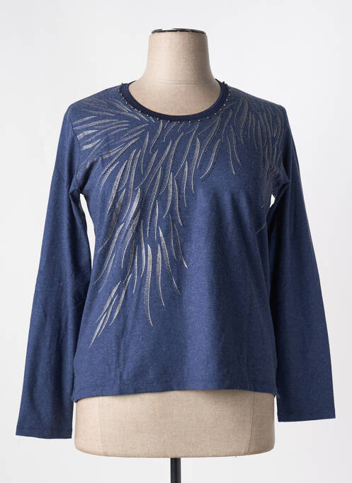 Top albastru GRIFFON femeie