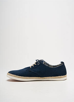 Adidași nubuc vârf rotund albastru PEPE JEANS bărbat