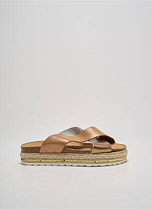 Mulete/Saboți maro AMOA femeie