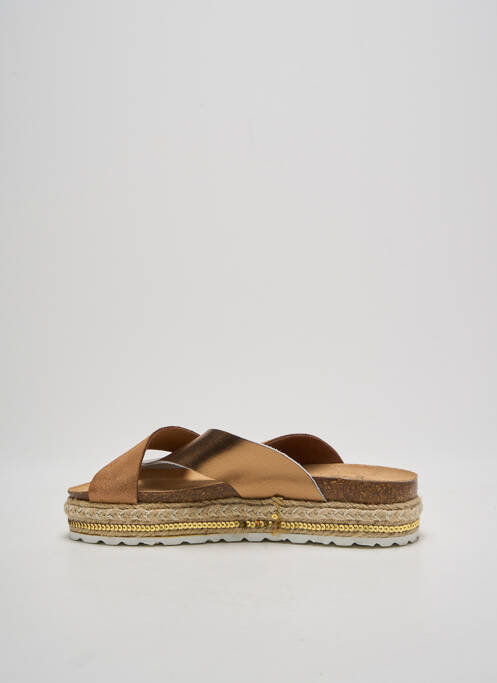 Mulete/Saboți maro AMOA femeie