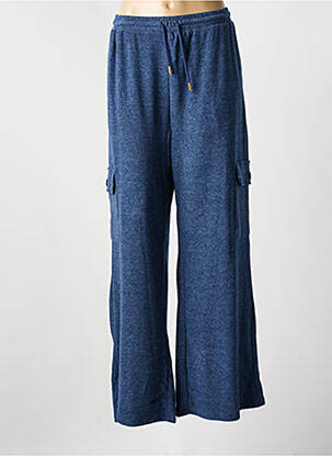 Pantalon cargo albastru K-DESIGN femeie