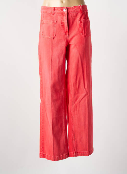 Blugi cu croială largă roșu C'EST BEAU LA VIE femeie