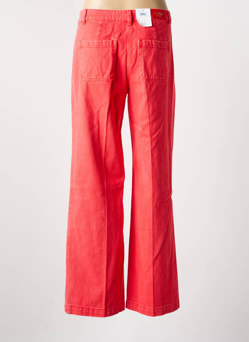 Blugi cu croială largă roșu C'EST BEAU LA VIE femeie