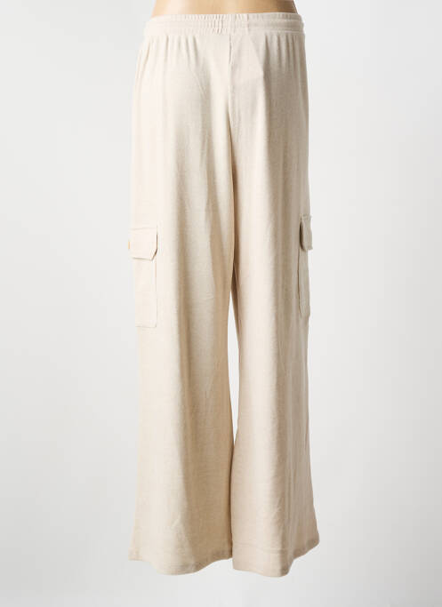 Pantalon cargo bej K-DESIGN femeie