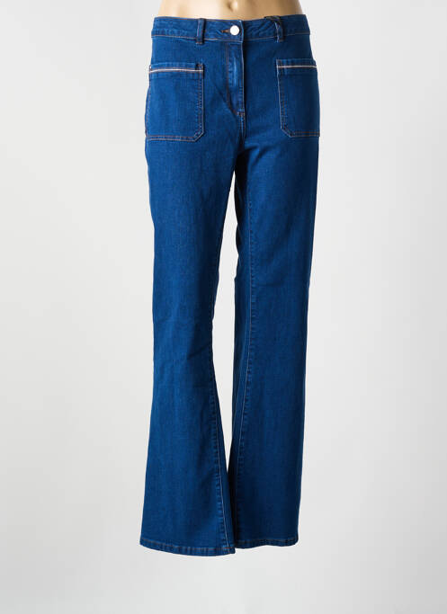 Blugi cu croială evazată albastru JULIE GUERLANDE femeie