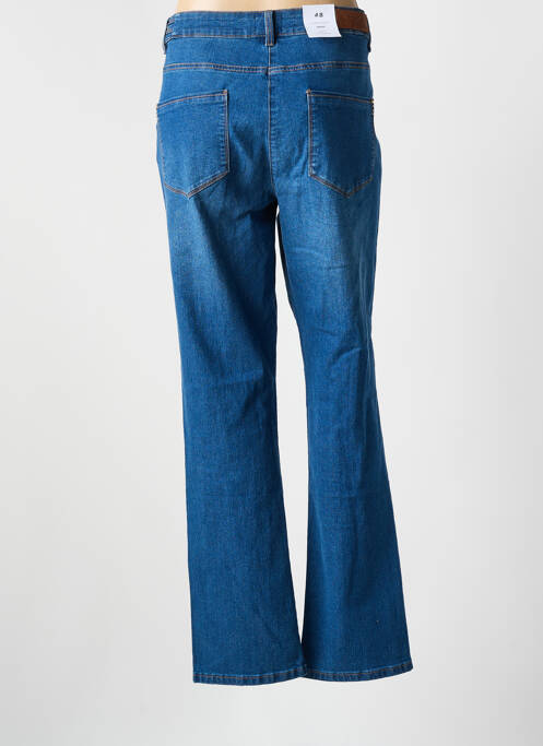 Blugi cu croială dreaptă albastru JULIE GUERLANDE femeie
