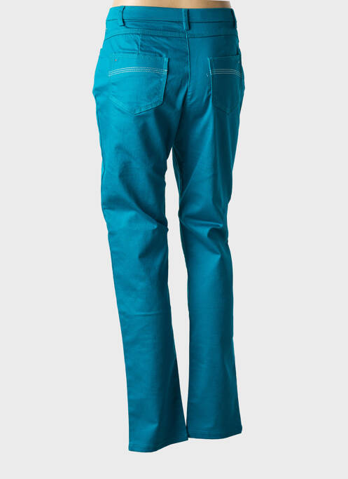 Blugi cu croială slim albastru CHRISTINE LAURE femeie