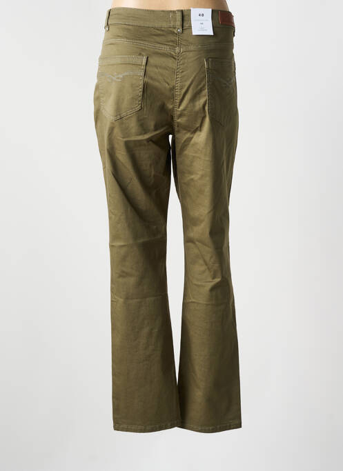Pantalon slim verde JULIE GUERLANDE femeie