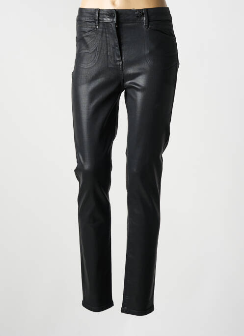 Blugi cu croială slim negru JULIE GUERLANDE femeie