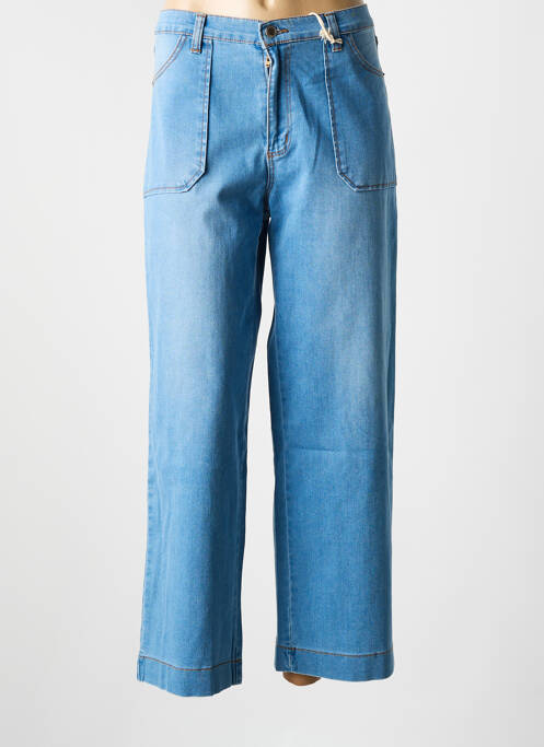 Blugi cu croială largă albastru WALTRON femeie