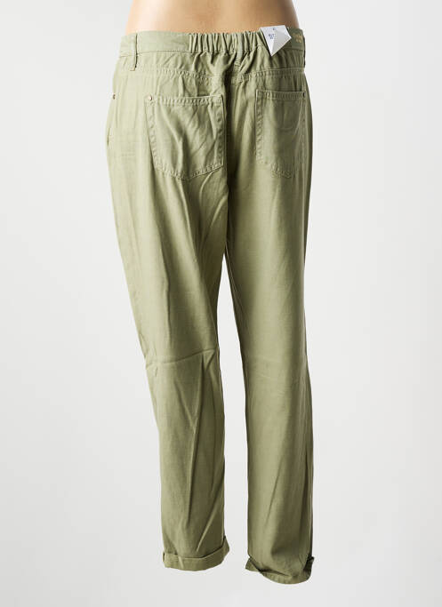 Blugi cu croială dreaptă verde C'EST BEAU LA VIE femeie