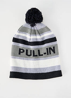 Căciulă imprimeu dungi gri PULL IN unisex