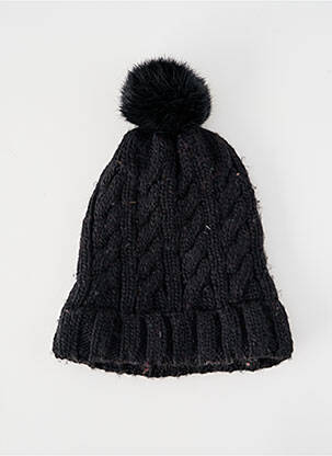 Căciulă tricot gros negru OAKWOOD unisex