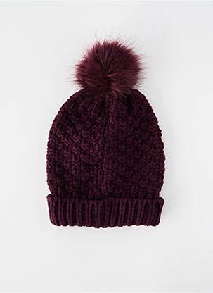 Căciulă violet LE TEMPS DES CERISES fată