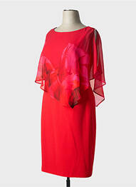 Rochie midi fără mâneci fără mâneci roșu FRANK LYMAN femme