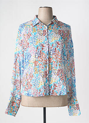 Cămașă albastru LA CIBLE ROUGE femeie