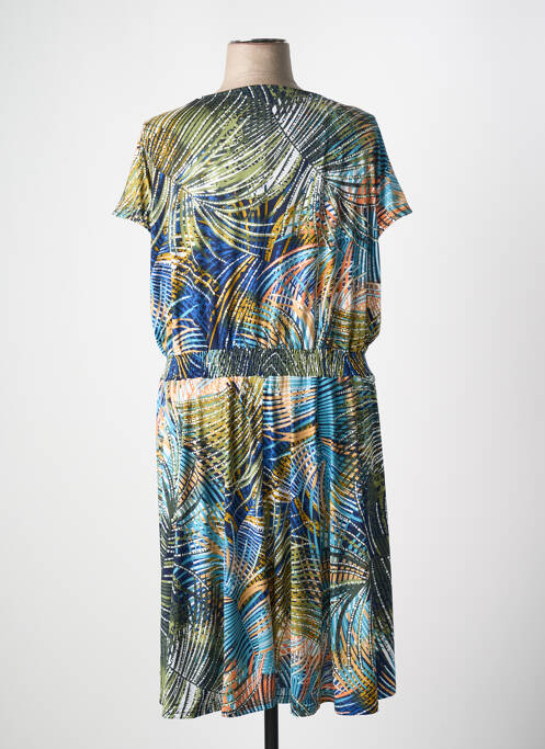 Rochie midi albastru CHRISTINE LAURE femeie