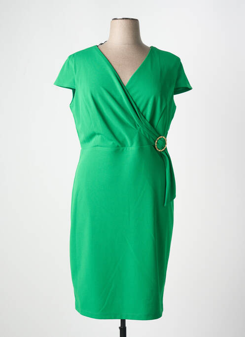 Rochie midi verde FRANK LYMAN femeie