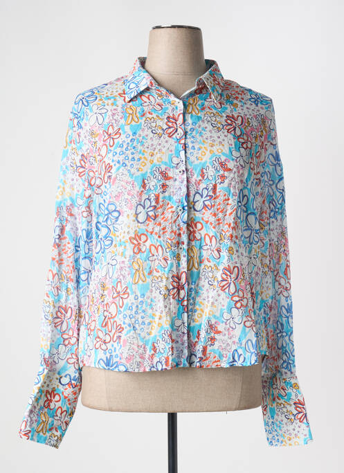 Cămașă albastru LA CIBLE ROUGE femeie