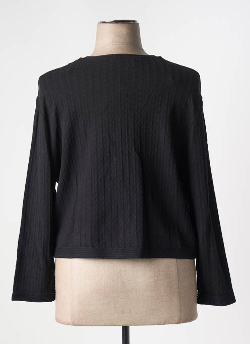 Vestă cu mâneci lungi negru CHRISTINE LAURE femeie