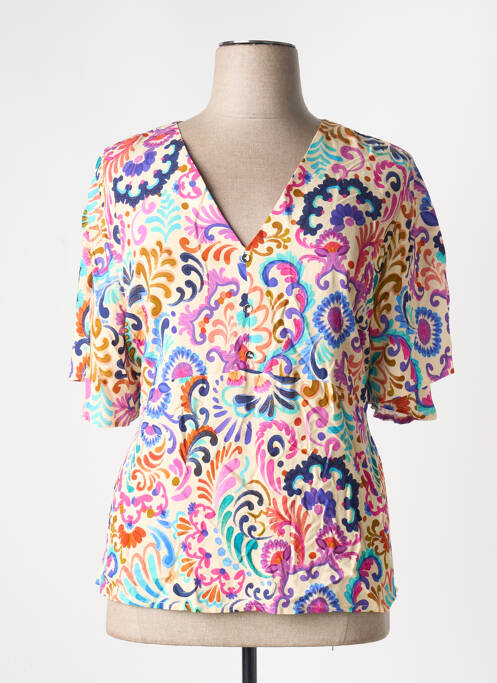 Tricou roz JULIE GUERLANDE femeie