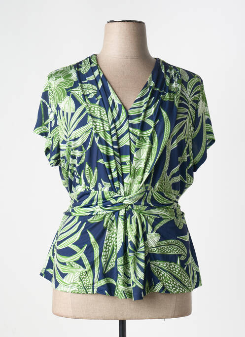 Top verde CHRISTINE LAURE femeie