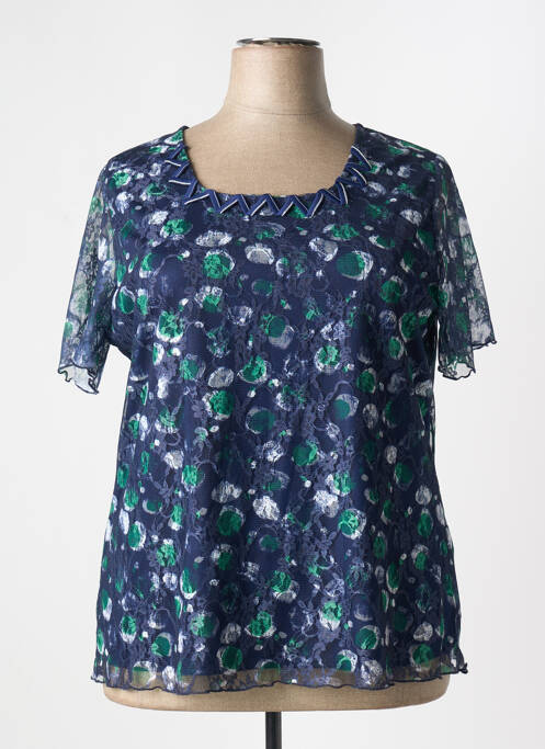 Top albastru TELMAIL femeie