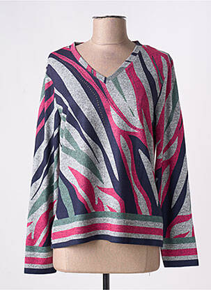 Pulover roz CHRISTINE LAURE femeie