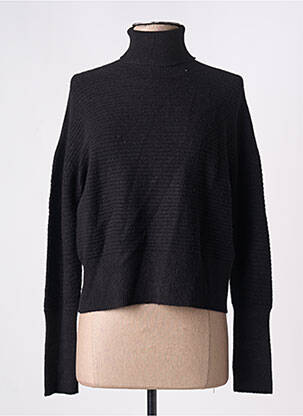 Pulover cu guler înalt negru CARTA LIBERA femeie