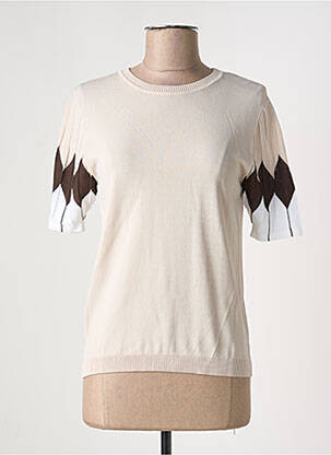 Pulover bej SCORZZO femeie