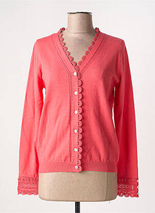 Vestă cu mâneci lungi roz JULIE GUERLANDE femeie