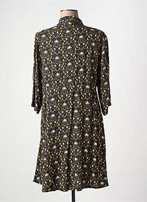 Rochie midi mâneci 3/4 mâneci 3/4 negru PAUL BRIAL femeie