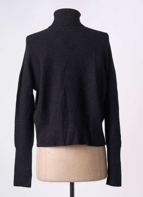 Pulover cu guler înalt negru CARTA LIBERA femeie