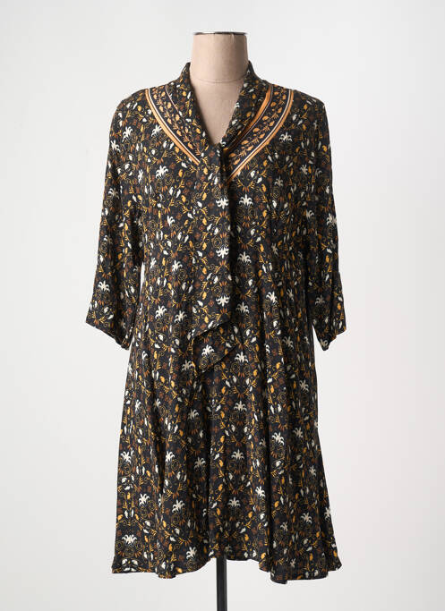 Rochie midi negru PAUL BRIAL femeie