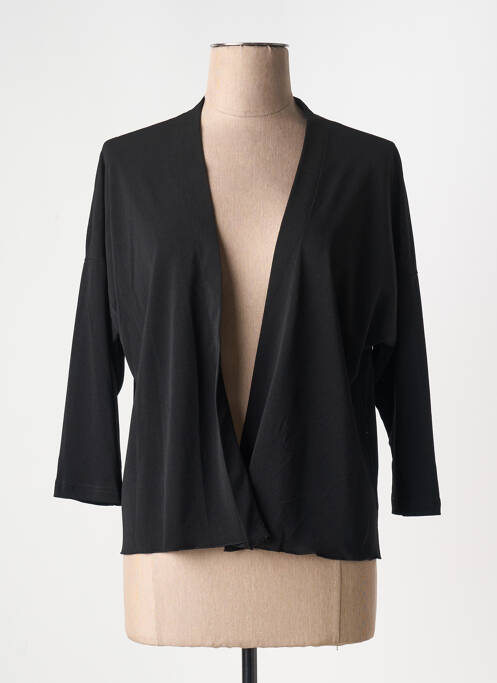 Vestă cu mâneci lungi negru TELMAIL femeie