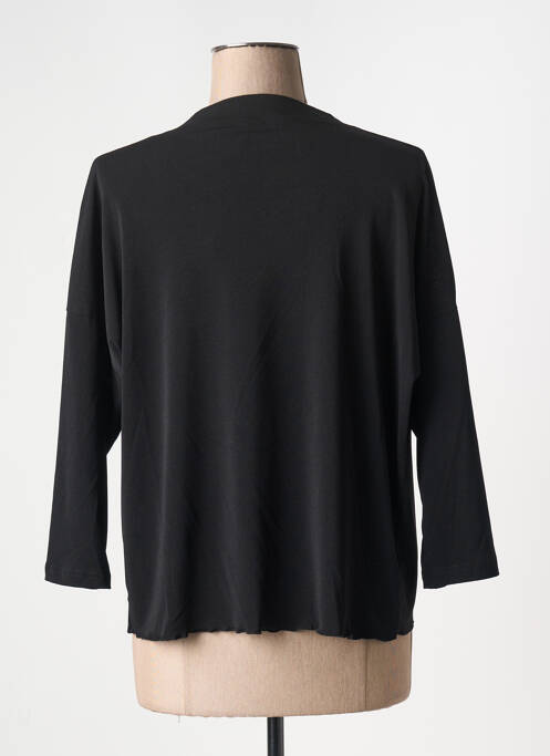 Vestă cu mâneci lungi negru TELMAIL femeie