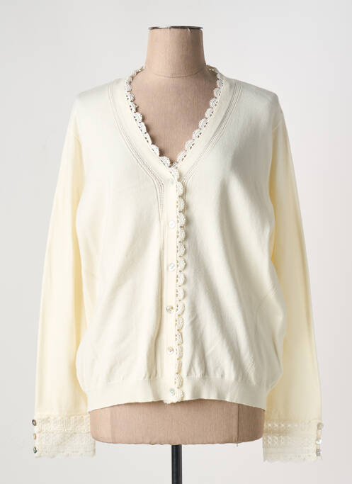 Vestă cu mâneci lungi bej JULIE GUERLANDE femeie