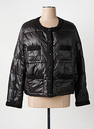 Geacă matlasată negru JULIE GUERLANDE femeie