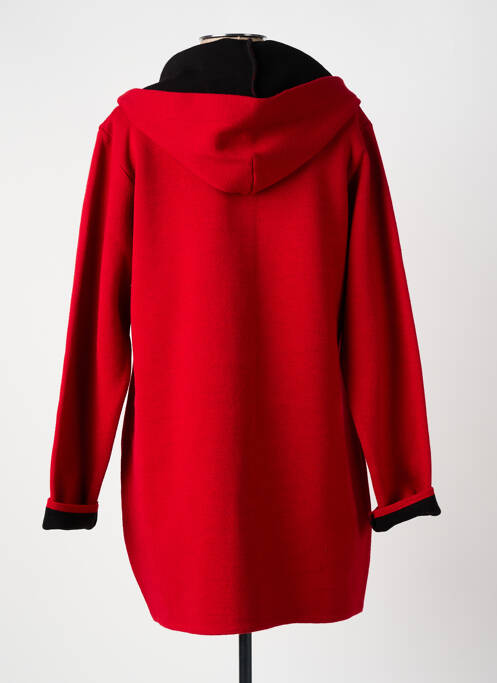 Palton lung roșu MERI & ESCA femeie