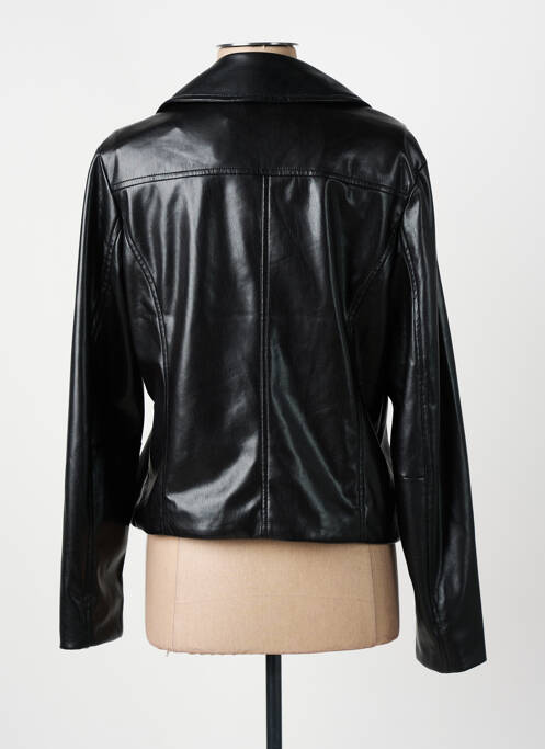 Geci din piele ecologică negru JULIE GUERLANDE femeie